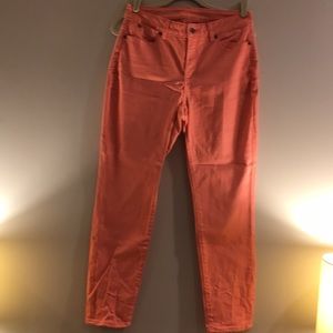 Salmon Talbots Denim Pants